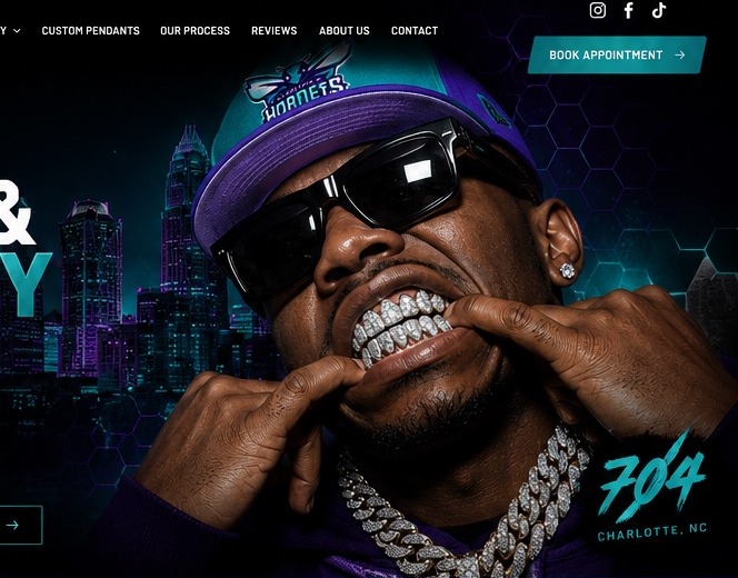 704 Grillz custom diamond grillz and jewelry